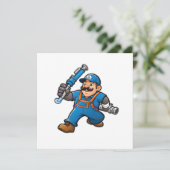 logo van loodgietersdiensten (Staand voorkant)