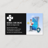 Logo van Medicus | Online Dokter Apps Visitekaartje (Voorkant)