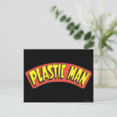 Logo van plastic Man Briefkaart (Staand voorkant)