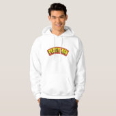 Logo van plastic Man Hoodie (Voorkant volledig)