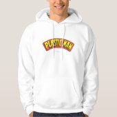 Logo van plastic Man Hoodie (Voorkant)