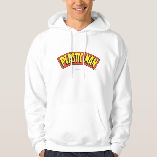 Logo van plastic Man Hoodie (Voorkant)