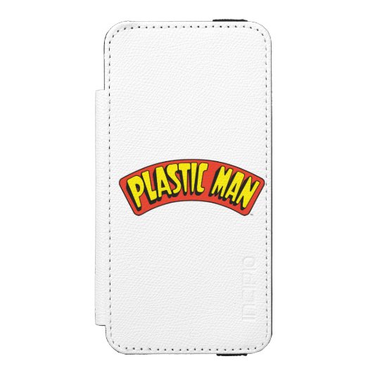 Logo van plastic Man Incipio iPhone Portemonnee Hoesje (Voorkant Agenda)