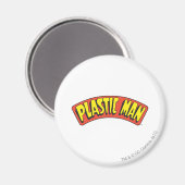 Logo van plastic Man Magneet (Voorkant / Achterkant)