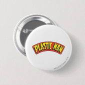 Logo van plastic Man Ronde Button 5,7 Cm (Voorkant /achterkant)