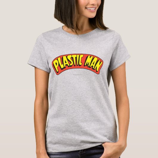 Logo van plastic Man T-shirt (Voorkant)