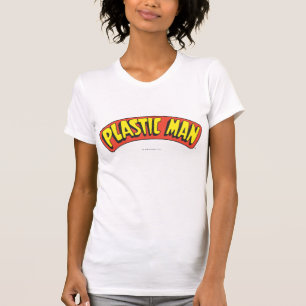 Logo van plastic Man T-shirt