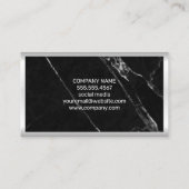 Logo van stier en beer | Aandelen Financiën Visitekaartje (Achterkant)