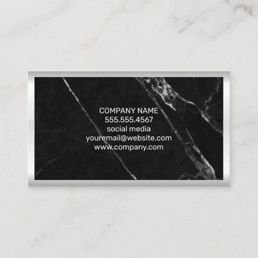 Logo van stier en beer | Aandelen Financiën Visitekaartje (Achterkant)