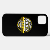 Logo van vaders taxi service Case-Mate iPhone case (Achterkant (horizontaal))