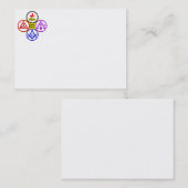 Logo van York Rite Bodies Visitekaartje (Voorkant / Achterkant)