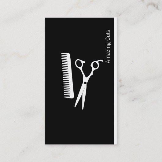 Logo variatie (straalzwart) visitekaartje (Voorkant)