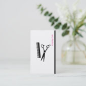 Logo-variatie Visitekaartje (Staand voorkant)