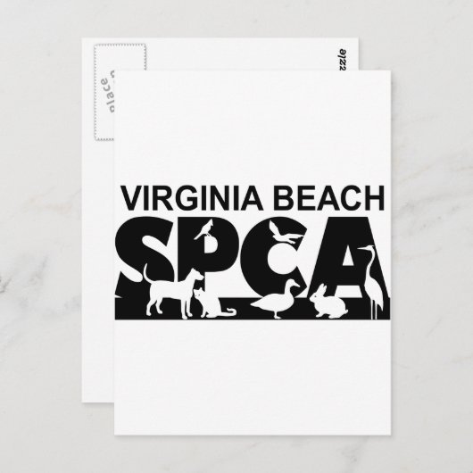 Logo VBSPCA Briefkaart (Voorkant / Achterkant)