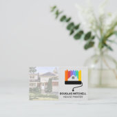 Logo Verf Roller | Huishoudelijk Visitekaartje (Staand voorkant)