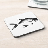 Logo vergunning (lijnkunst) onderzetter (Linkerzijde)