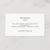 Logo Verschilderwerktuigen Visitekaartje (Achterkant)