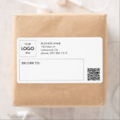 Logo Verzendende professionele QR-code Etiket (Insitu)