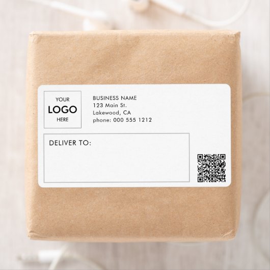 Logo Verzendende professionele QR-code Etiket (Insitu)