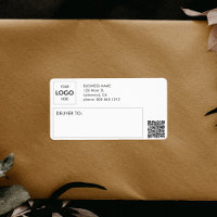 Logo Verzendende professionele QR-code