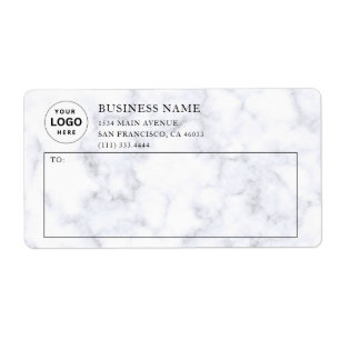 Logo Verzending Zakelijk Professioneel Etiket