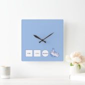 Logo Vierkante Klok (Huis)