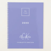 Logo Violet Monogram initialen Business Planner (Voorkant)