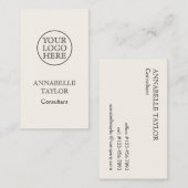  Logo Visitekaartje (Voorkant / Achterkant)