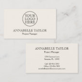  Logo Visitekaartje (Voorkant / Achterkant)