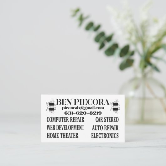 Logo Visitekaartje (Staand voorkant)