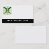 Logo Visitekaartje Plain Green Logo (Voorkant / Achterkant)