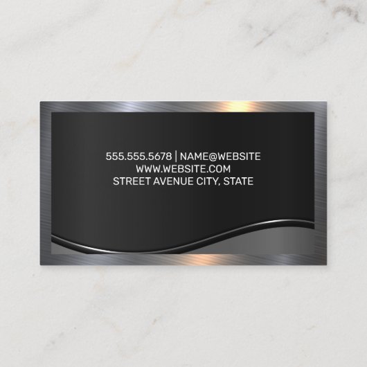 Logo | Visitekaartje QR-code (Achterkant)