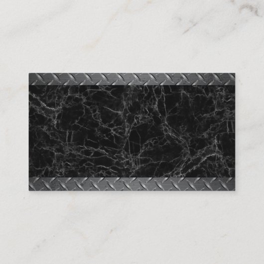 Logo | Visitekaartje staal (Achterkant)