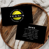 Logo Visitekaartje van de moderne tennisclub