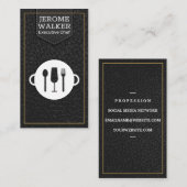 Logo | Visitekaartje van leder (Voorkant / Achterkant)