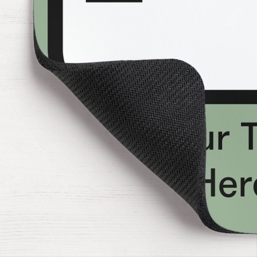 Logo  vogelstand/vogelwateren muismat (Hoek)