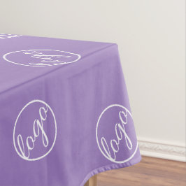 Logo voor aangepaste lavender Trade Show Tafelkleed