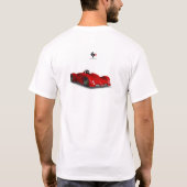 logo voor, auto terug t-shirt (Achterkant)