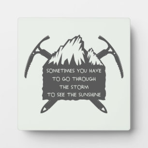  Logo voor avontuur, embleem met Fotoplaat