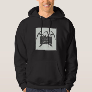  Logo voor avontuur, embleem met Hoodie