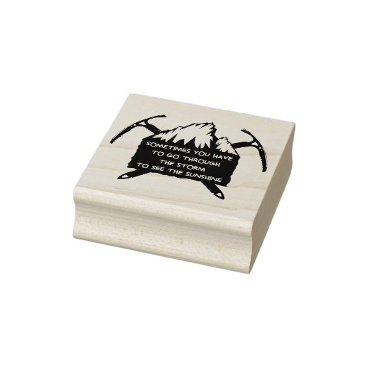  Logo voor avontuur, embleem met Rubberstempel (Stempel)