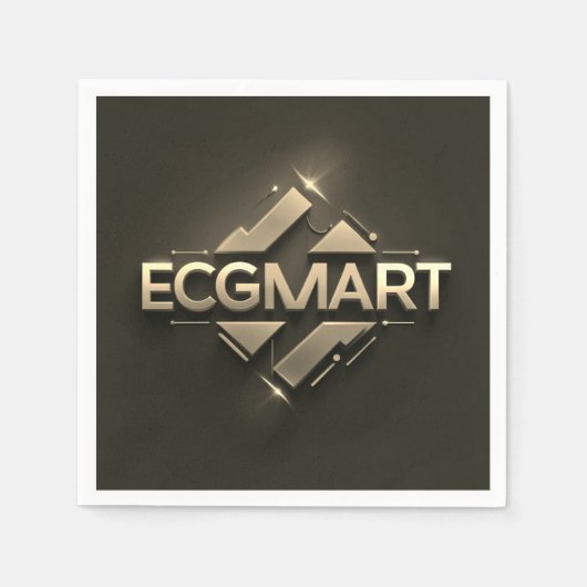 Logo voor bedrijven servet (Voorkant)