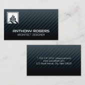 Logo voor commercieel onroerend goed visitekaartje (Voorkant / Achterkant)