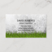 Logo voor dagopvang en landschapsonderhoud visitekaartje (Achterkant)