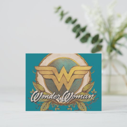 Logo voor damesvulling briefkaart (Staand voorkant)