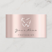 Logo voor de benoeming van tandheelkundig Roos voo Afsprakenkaartje (Voorkant)