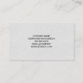 Logo voor de bouw van onroerend goed | Sleutels Be Visitekaartje (Achterkant)