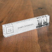 Logo voor de zilverzwarte bouwkranen naambordje (Zijkant)