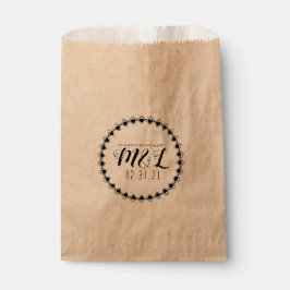 Logo voor decoratieve weddenschappen met multi-har bedankzakje