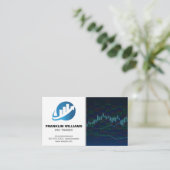 Logo voor Estate Agent | Voorraden daghandel Visitekaartje (Staand voorkant)